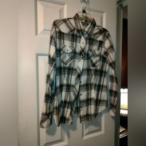 Columbia Plaid Flannel Shirt